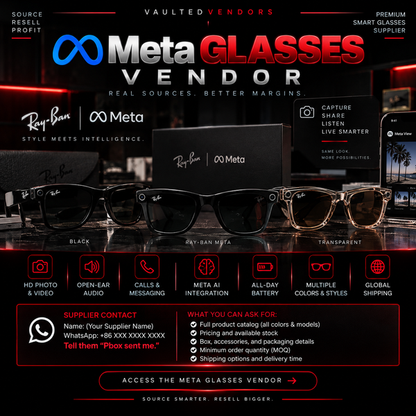 Met@ Glasses Vendor