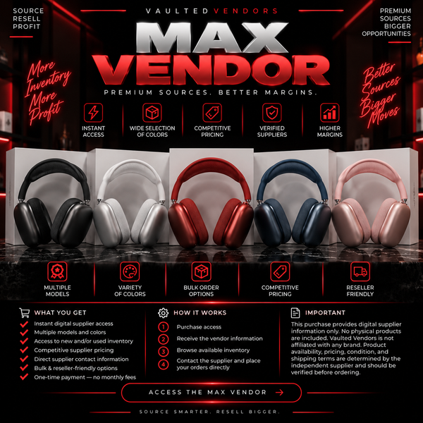 Max Vendor